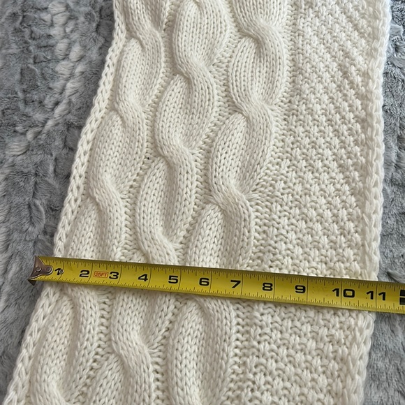 Cream Infinity Scarf - Picture 4 of 5
